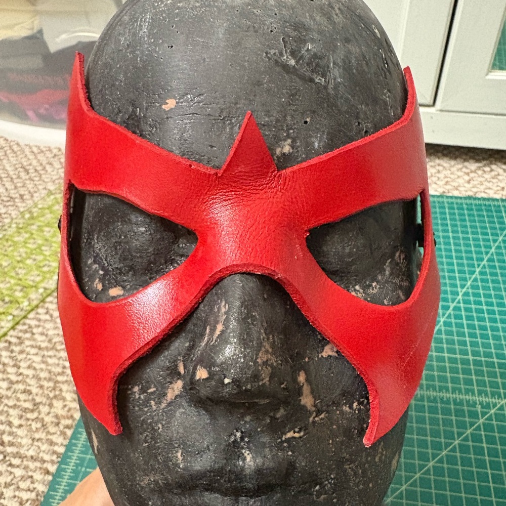 Red Leather Mask
